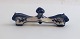 Royal Copenhagen. Blue fluted, plain. Knife rest. Model 135. Length 9 cm. (1 quality).
