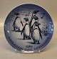 1983 Kgl. Zoo plate Pingvin  Zoologisk have København 18 ...
