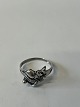 Sølv ring med flot designStørrelse 56