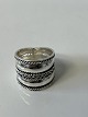 Sølv ring med flot designStørrelse 55