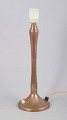 Danish art deco brass table lamp.
