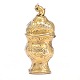 Danish gilt silver vinaigrette by  P. J. Berg, Copenhagen, circa 1765. H: 8cm