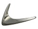 Herman Siersbøl sølvModerne broche fra 1950-1970