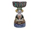 Bjorn Wiinblad art potteryLady figurine with many colours