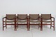 Hans J. Wegner4 armstole JH 507af teaktræ