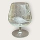 Cognacglas mit Schliff*DKK 75
