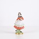 Vintage Porcelænsfigur af Dansende Kvinde