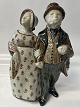 B&G Stentøjs figur - Borgerpar.No. 7208.Højde 27 cm.