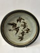 Royal Copenhagen Knud Kyhn Stentøjsfad med fugle No. 21586