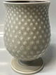 Vase, pæreformet på lav fod 12,5 cm Aluminia ...