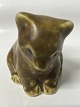 Knud Basse figur bjørn.Højde 6,1 cm.