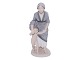 Royal Copenhagen Sjælden Art Nouveau figur - Mor med ...
