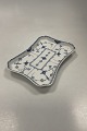 Royal Copenhagen Musselmalet Halvblonde Aflang Bakke No 716