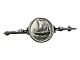 Georg Jensen silverViking ship brooch