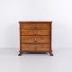 Antik Nyrokoko Kommode i Mahogni med Udskårne Løvefødder fra 1880’erne