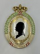 Royal Copenhagen Silhuet Platte - Kong Christian IX