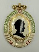 Royal Copenhagen Silhouette Platte - Dronning Louise