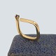 Svend Fisker; Ring i 14 kt. guld med safir