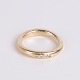 Ole Lynggaard ring i 14 karat guld med diamanter