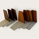 Moster Olga - Antik og Design presents: BookendsTeak and Rosewood*DKK 400 for 7 pieces.
