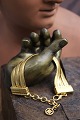 K&Co. præsenterer: Vintage Givenchy armbånd i guldfarvet metal fra 80érne...