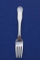 Georg Jensen Dobbeltriflet sølvbestik, frokostgafler 17cm