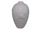 Royal CopenhagenSmall white vase with three birds by Arno Malinowski