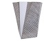 Bing & Grondahl Futura Tall vase with silver decoration