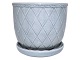 Rörstrand art potteryLight grey-blue flower pot