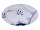 Blå Mega MusselmaletOval middagstallerken 28 cm.