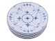 Musselmalet RifletLille middagstallerken 23,5 cm. #176