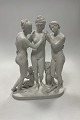 Royal Copenhagen Bisque Figur 3 Gratier af Thorvaldsen