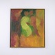 Moderne Abstrakt Maleri Signeret Krista 98 83 x 73 cm