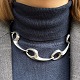 Bent Knudsen; Halskæde i sterling sølv, nr. 46
