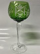 Rømer Glas Rødvin Grøn.Højde 18,5 cm.