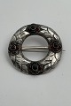 Tidlig Georg Jensen Sølv Broche No. 4 (Granater)