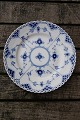 Musselmalet Helblonde porcelæn, storkagetallerken 17,5cm