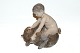 Royal Copenhagen, Faun with bear.