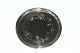 Georg Jensen Glass Tray in Sterling silver.