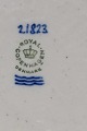 Kongelig stentøj. Rund skål nr. 21823 af Carl Halier 