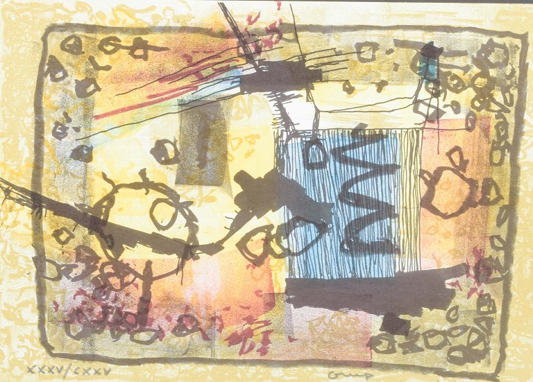 Bengt OrupFarvelitografi. Signeret med blyant samt nummereret.