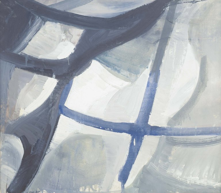 Allan Erwö“Rummets former”.Oil on canvas.