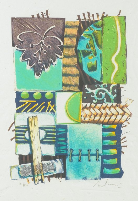 Alain Soucasse (b. 1951)Lithograph, c. 1980s