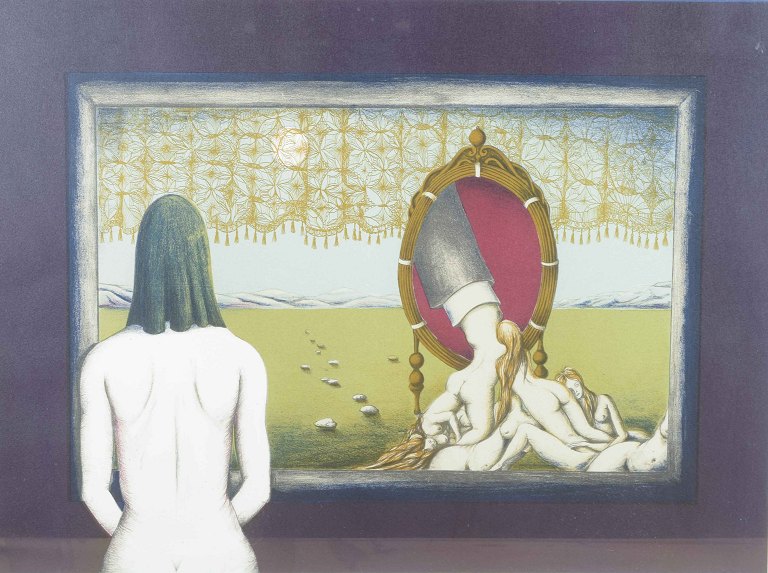 Bert Johnny NilssonLithograph. 1970.