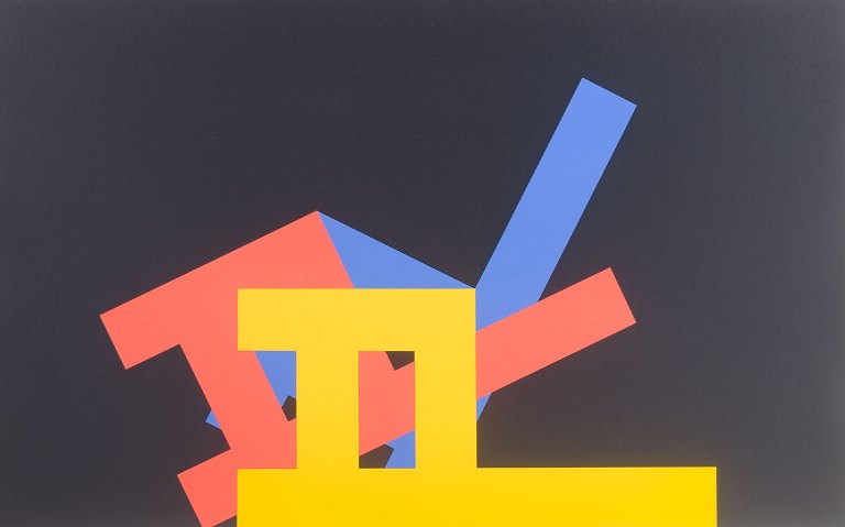 Per Arnoldi (f. 1941)Serigrafi.