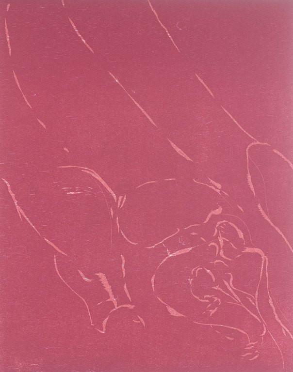 Jørgen Haugen Sørensen (1934–2021)Træsnit. 1987.