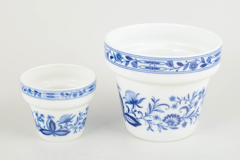 Kronester, Germany,two flower pot holders.