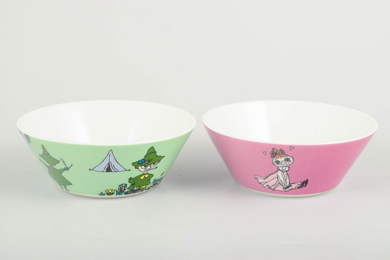 Arabia FinlandMoomin bowls, 21st century.