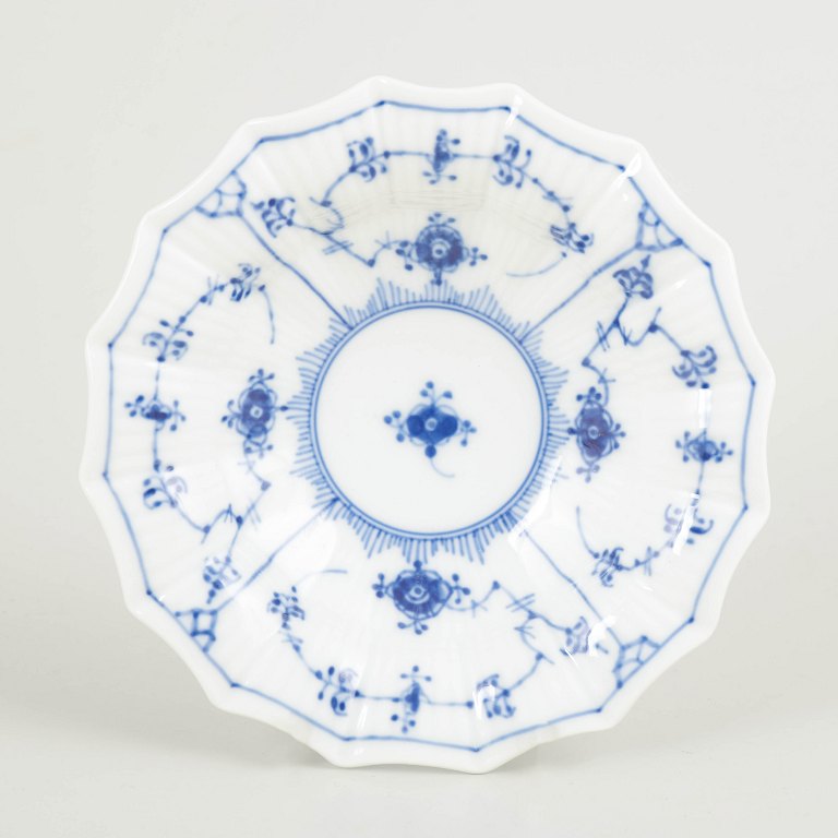 Royal Copenhagen Blue Fluted Plain small plate.