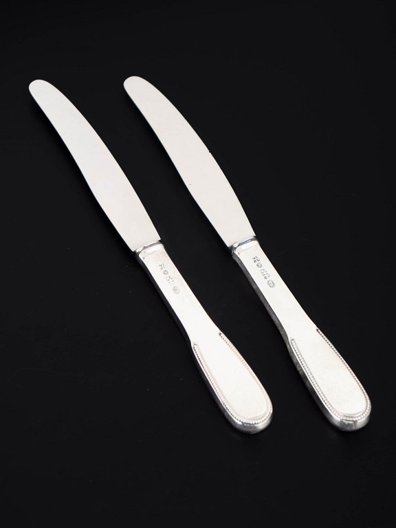 Evald Nielsen, to frokostknive. Model nummer 14.
